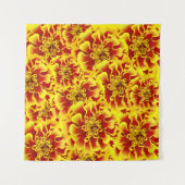 Marigold Flower Wandkleed (Voorkant (horizontaal))