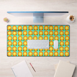 Marigold Flowers Bureaumat