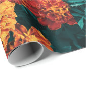 Marigold Flowers Cadeaupapier (Rol Hoek)