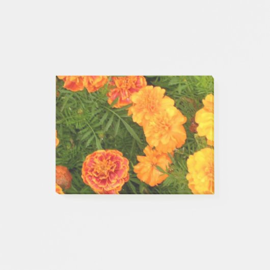 Marigold Flowers Post-it® Notes (Voorkant)