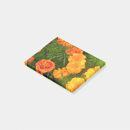 Marigold Flowers Post-it® Notes (Schuin)