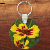 Marigold Flowers Sleutelhanger (Voorkant)