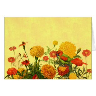 Marigold Garden in Oranje en Golden Hues