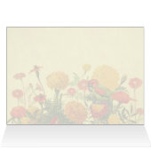 Marigold Garden in Oranje en Golden Hues (Binnen Horizontaal (Boven))