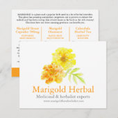 Marigold herbalists medicinal three products info (Voorkant / Achterkant)