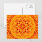 Marigold Mandala Briefkaart (Voorkant / Achterkant)