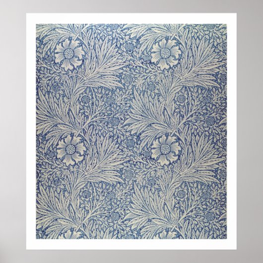 'Marigold' mapontwerp, 1875 Poster (Voorkant)