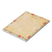 Marigold Memoirs  Floral Notitieblok (Linkerzijde)