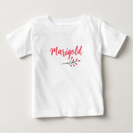 Marigold Name Custom Red Xmas Christmas Classic