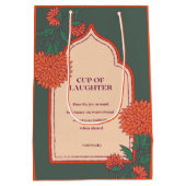 Marigold on Green (Cup of Laughter) Medium Cadeauzakje (Achterkant)