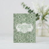 Marigold patroon - William Morris Briefkaart (Staand voorkant)