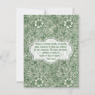 Marigold patroon - William Morris Briefkaart