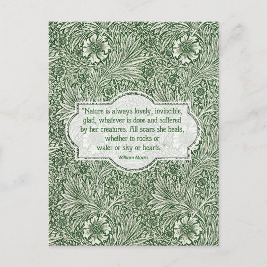 Marigold patroon - William Morris Briefkaart (Voorkant)
