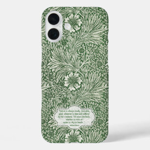 Marigold patroon - William Morris iPhone 16 Plus Hoesje