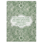 Marigold patroon - William Morris Klembord (Achterkant)