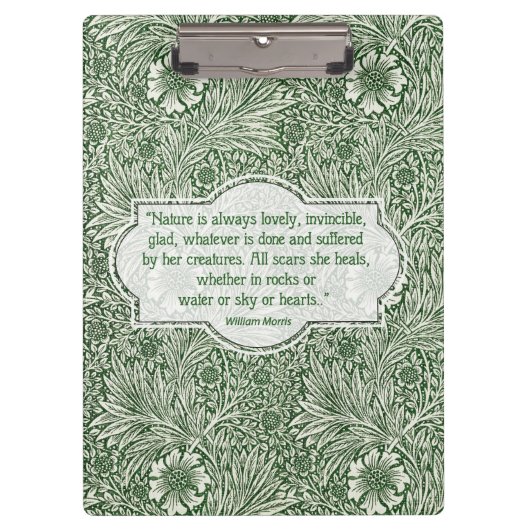 Marigold patroon - William Morris Klembord (Voorkant)