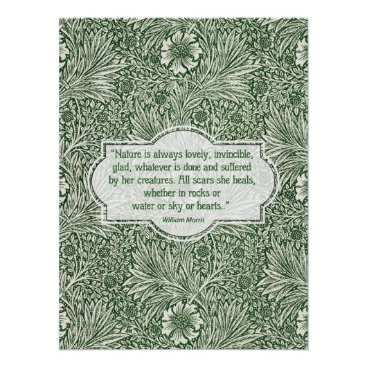 Marigold patroon - William Morris Perfect Poster (Voorkant)