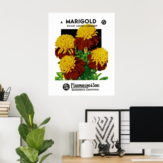 Marigold Poster (Thuiskantoor)