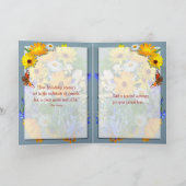 MARIGOLD POSY ~ Friendship Kaart (Binnen)