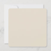 Marigold Rustic Boho Herfst Bloemen Huwelijk Kaart (Achterkant)