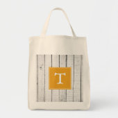 Marigold Rustic Monogram Canvas tas (Voorkant)