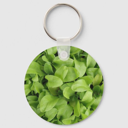 Marigold Seedlings Sleutelhanger (Voorkant)