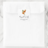 Marigold Seeds label (Tas)