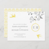 Marigold sparen Datum 2 Mededelingen Save The Date (Voorkant / Achterkant)