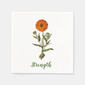 Marigold Sterkte Inspirerend Servet (Voorkant)