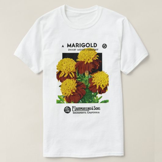 Marigold T-shirt (Design voorkant)
