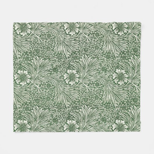 Marigold (van William Morris) Fleece Deken (Voorkant (Horizontaal))