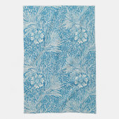 Marigold van William Morris, Oude Tuinvloeeren Theedoek (Verticaal)