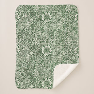Marigold (van William Morris) Sherpa Deken