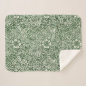 Marigold (van William Morris) Sherpa Deken (Voorkant (horizontaal))