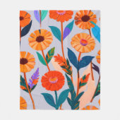 Marigold-viering Fleece Deken (Voorkant)