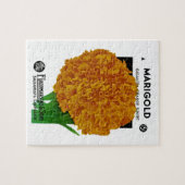 Marigold Vintage Seed Packet Legpuzzel (Horizontaal)