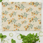 Marigold Waterverf Tea Towel Theedoek (Gevouwen)