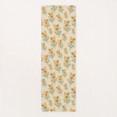 Marigold Waterverf Yoga Mat (Voorkant)