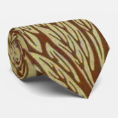 Marigold William Morris Antiek bloempatroon Stropdas (Opgerold)