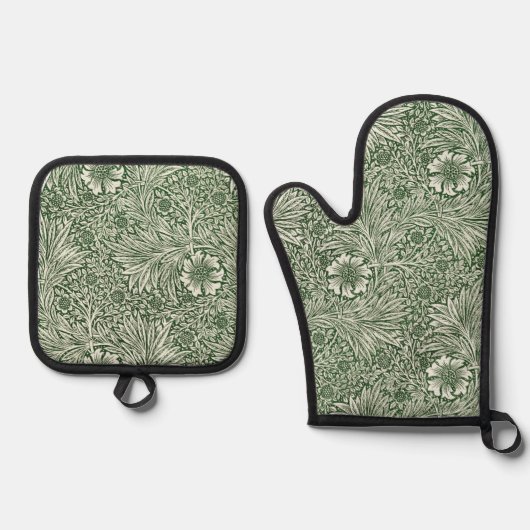 Marigold, William Morris Ovenwant & Pannenlap Set (Voorkant)