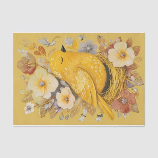 Marigold Wings Tissuepapier (Voorkant)