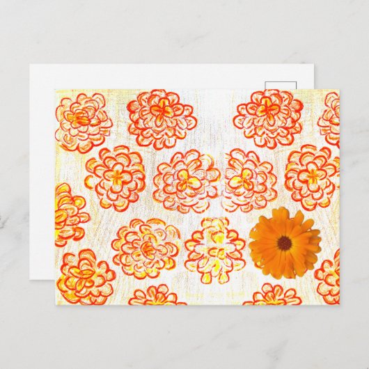 Marigolds Briefkaart (Voorkant / Achterkant)