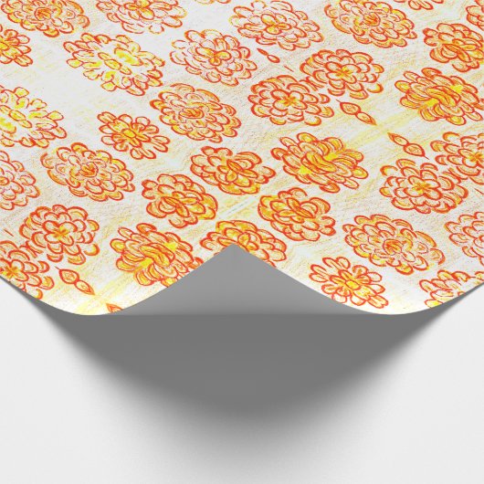 Marigolds Cadeaupapier (Hoek)