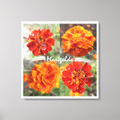 Marigolds Canvas Afdruk (Voorkant)