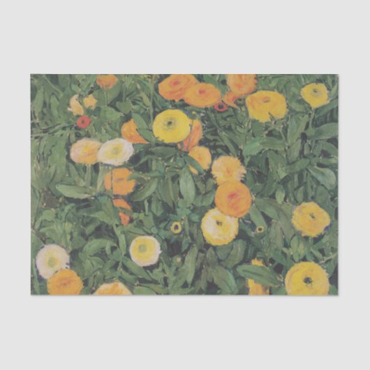 Marigolds door Koloman Moser Tissuepapier (Voorkant)