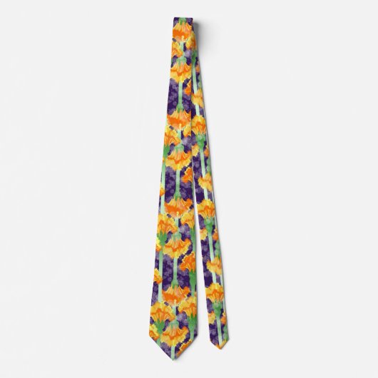 Marigolds en Moonbeams Stropdas (Voorkant)