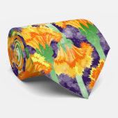 Marigolds en Moonbeams Stropdas (Opgerold)