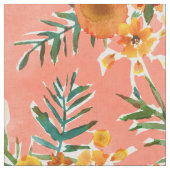 MARIGOLDS GARDEN Happy Floral Stof (Close Up)