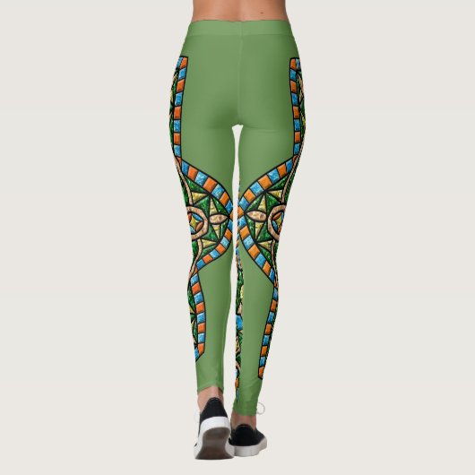 Marigolds Medallion Leggings (Achterkant)