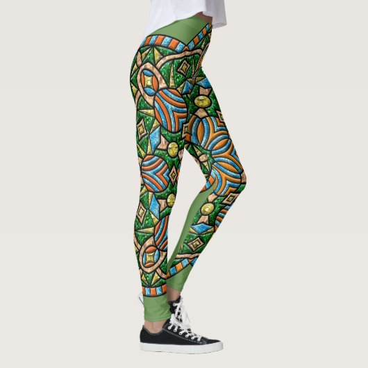 Marigolds Medallion Leggings (Rechts)